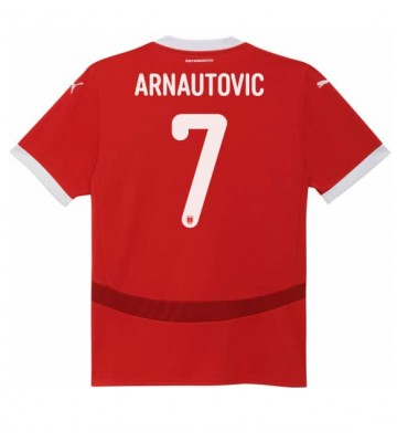 Österrike Marko Arnautovic #7 Hemmatröja EM 2024 Kortärmad